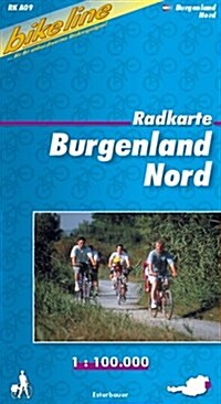 Burgenland North Cycle Map : BIKEK.A09 (Paperback)