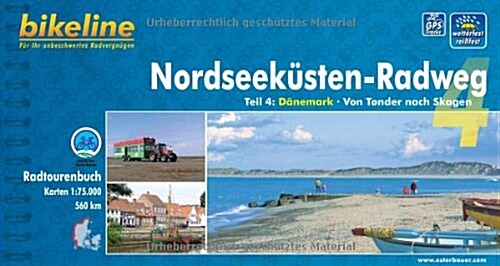 Nordseekusten Radweg (Paperback, 2 Rev ed)