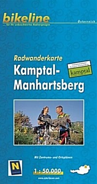 Kamptal/Manhartsberg Walking Map GPS : BIKEK.AT.KAMP (Paperback, 2 Rev ed)