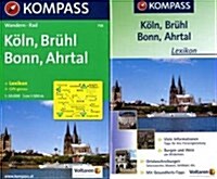 Koln, Bruhl, Bonn, Ahrtal : Wander- Und Bikekarte (Sheet Map, folded)