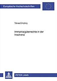 Immaterialgueterrechte in Der Insolvenz (Paperback)