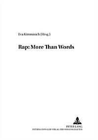 Rap: More Than Words (Paperback)