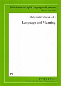 Language and Meaning: Cognitive and Functional Perspectives (Paperback)