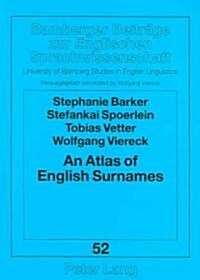 An Atlas of English Surnames (Paperback, 1st)