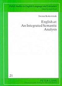 English 첔t?an Integrated Semantic Analysis (Paperback)