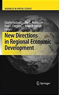 New Directions in Regional Economic Development (Hardcover)