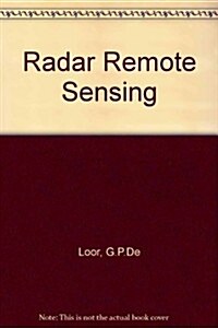 Radar Remote Sensing (Paperback)