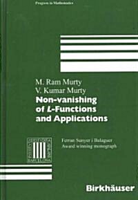 Non-Vanishing of L-Functions and Applications (Hardcover)