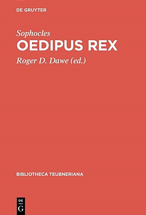 Oedipus Rex (Hardcover, 3, 3. Aufl.)