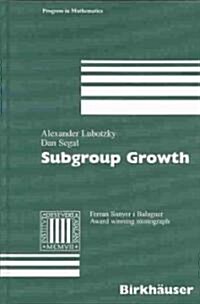 Subgroup Growth (Hardcover)