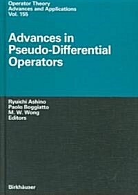 Advances In Pseudo-Differential Operators (Hardcover)