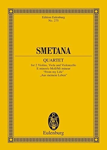 Bedrich Smetana: Quartet E Minor (Paperback)