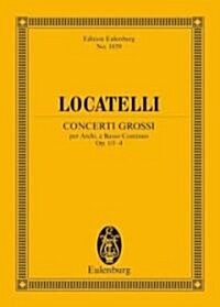 Concerti Grossi Op. 1, Nos. 1-4 Study Score (Paperback)