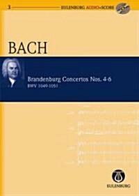 Brandenburg Concertos Nos. 4-6  BWV 1049-1051 (Paperback, Compact Disc)