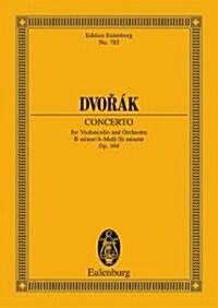 Cello Concerto in B-minor (Opus 104) (Paperback)