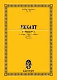 Mozart: Symphony C Major/C-Dur/Ut Majeur, K 551 Jupiter (Paperback)