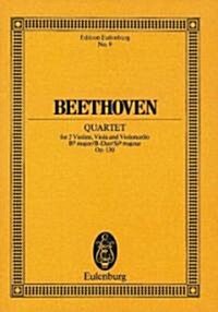 String Quartet Op. 130 B Flat (Paperback)