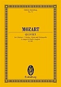 Quintet in a Major, K. 581: For Clarinet and Strings (Paperback)
