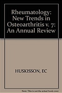 New Trends in Osteoarthritis (Hardcover)
