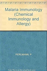 Malaria Immunology (Hardcover)