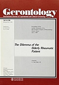 The Dilemma of the Elderly Rheumatic Patient (Paperback)