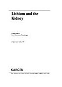 Lithium and the Kidney (Hardcover)