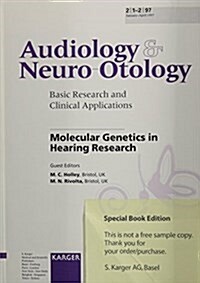 Molecular Genetics in Hearing Research (Paperback)