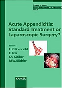 Acute Appendicitis (Hardcover)