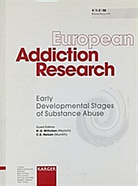 Early Developmental Stages of Substance Abuse (Paperback)