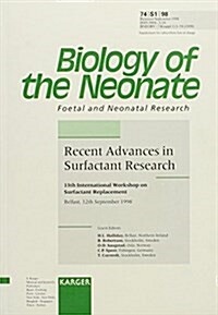 Recent Advances in Surfactant Research (Paperback)
