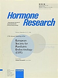 European Society for Pediatric Endocrinology (Paperback)