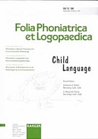 Child Language (Paperback)