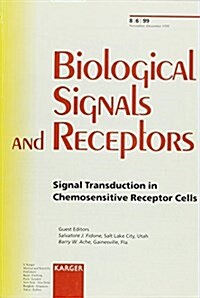 Signal Transduction in Chemosensitive Receptor Cells (Paperback)