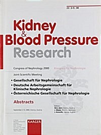 Congress of Nephrology 2000 (Paperback)