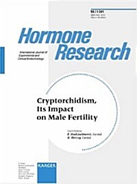 Crptorchidism, Its Impact on Male Ferility (Paperback)