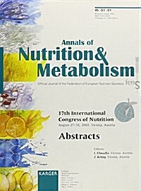 International Congress of Nutrition (Paperback, Supplement)