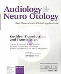 Cochlear Transduction and Transmission (Paperback, Illustrated)