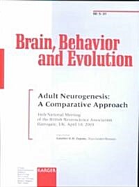 Adult Neurogenesis (Paperback)