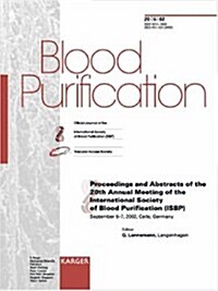 International Society of Blood Purification (Paperback)