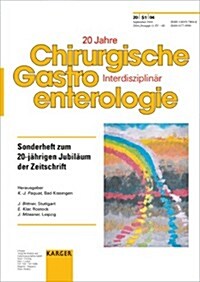 20 Jahre Chirurgische Gastroenterologie Interdisziplinar (Hardcover, Illustrated)