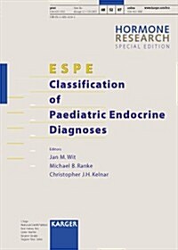 ESPE Classification of Paediatric Endocrine Diagnoses (Paperback)