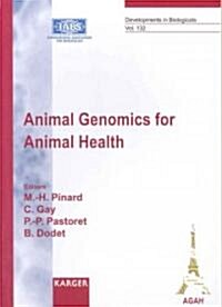 Animal Genomics for Animal Health (Paperback, New)