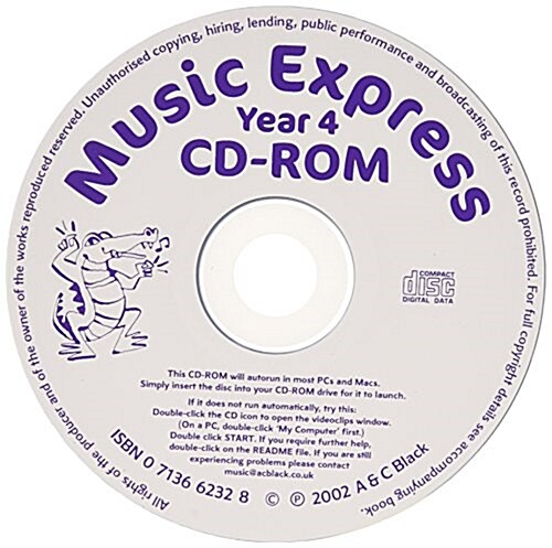 Music Express Yr 4 Replacement CD-R (CD-ROM)