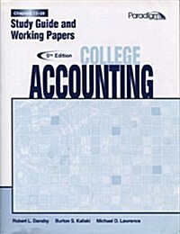 College Accounting : Student Courseware Study Guide and Working Papers, 13-28 (Paperback, 5 Rev ed)