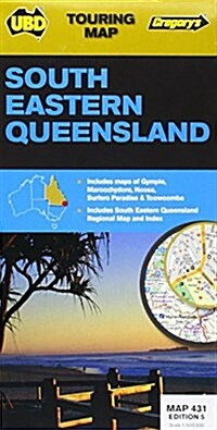 South Eastern Queensland Map 431 (Sheet Map, 5 Rev ed)