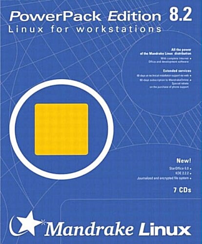 Mandrakelinux Powerpack Edition 8.2 (CD-ROM)