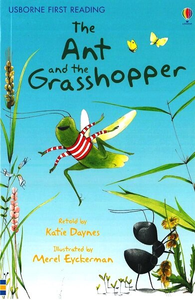 Usborne First Reading 1-6 : Ant and the Grasshopper (Paperback)