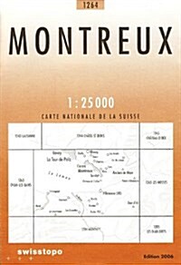 Montreux (Sheet Map)