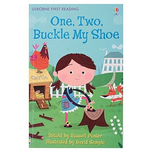 [중고] Usborne First Readers 2-23 : One, Two, Buckle My Shoe (Paperback)