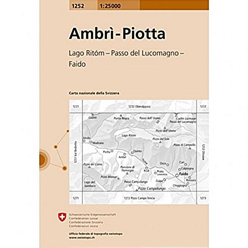 Ambri-Piotta (Sheet Map)